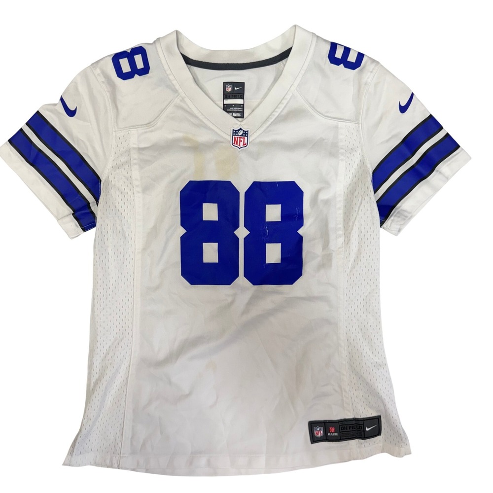 Nike Dallas Cowboys Dez Bryant 88 Jersey Womens Medium White NFL On Field